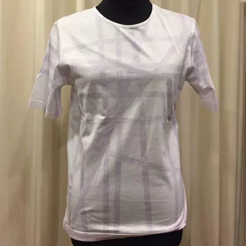 Hermes Ribbon Logo Top Lavender